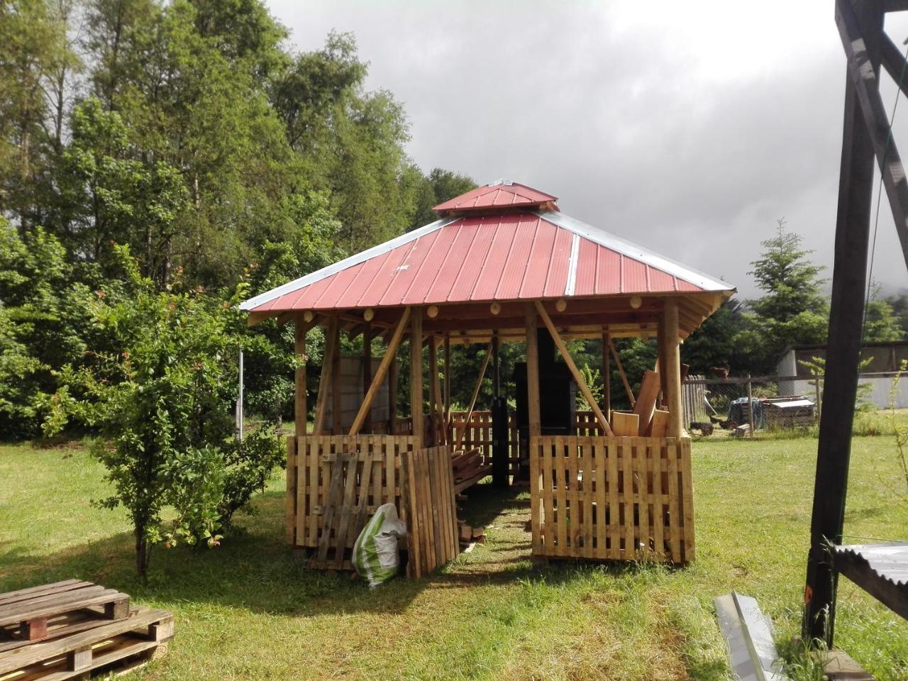 Cabanas Captren Andino Curacautín Esterno foto